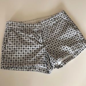 Black and White J. Crew Shorts Size 6